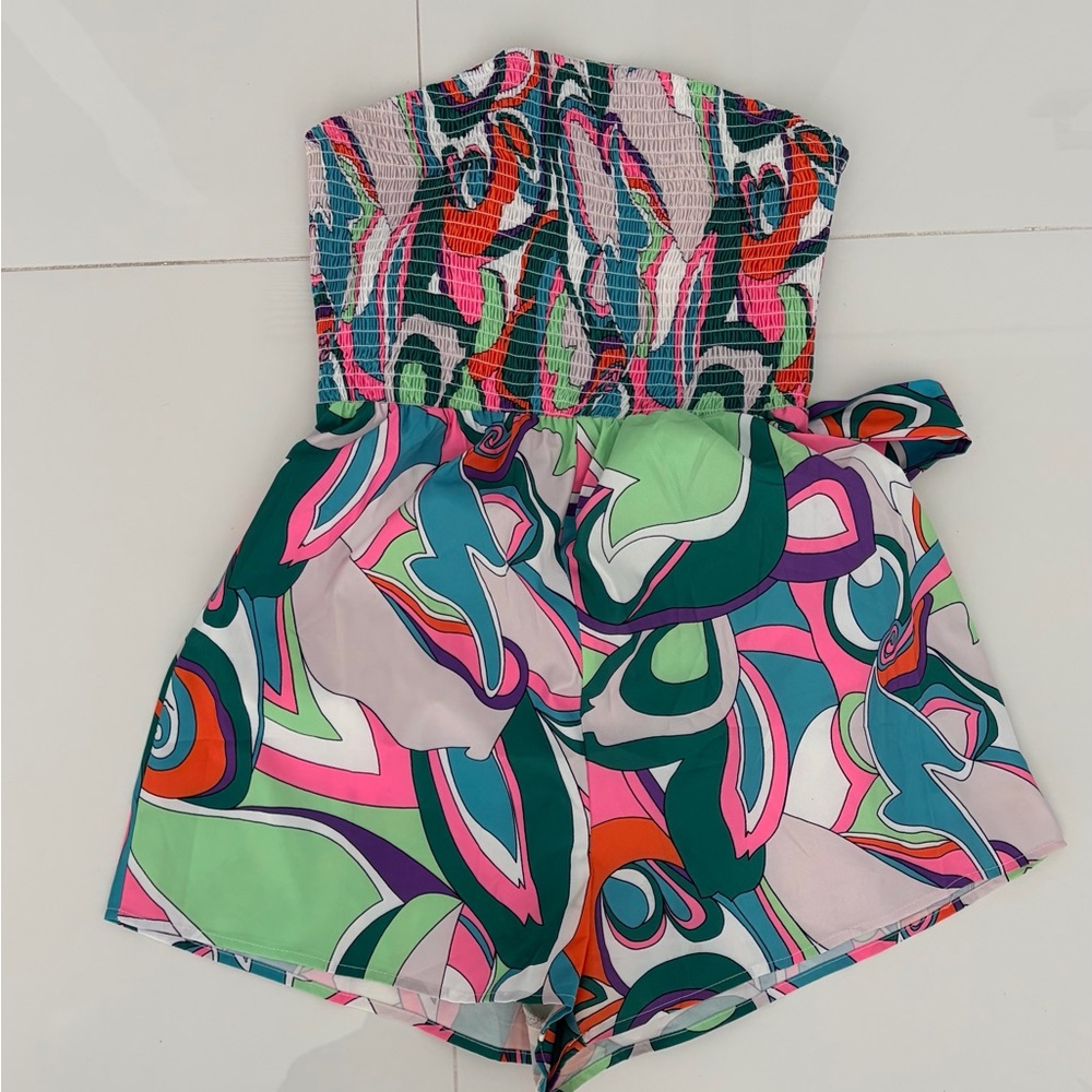 Colorful women’s romper